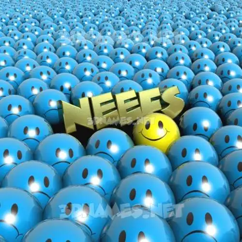 neefs in Special Smileys style - 3D name wallpaper neefs in Special Smileys style - 3D name wallpaper