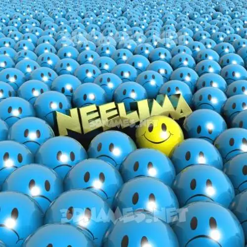 neelima in Special Smileys style - 3D name wallpaper