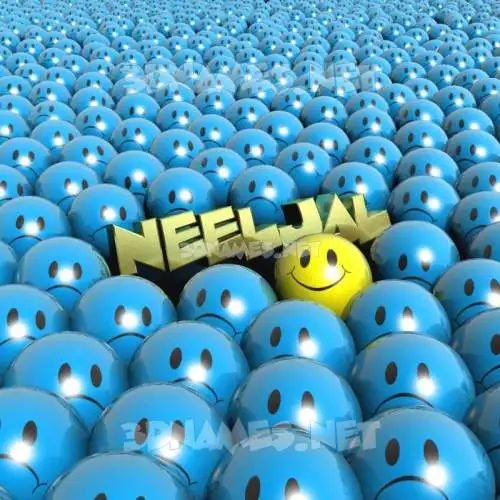 neeljal in Special Smileys style - 3D name wallpaper neeljal in Special Smileys style - 3D name wallpaper