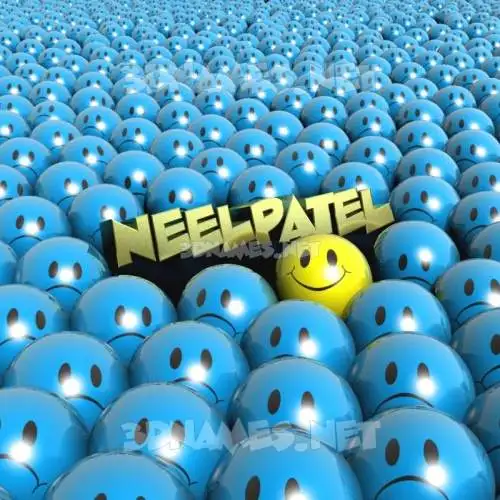 neelpatel in Special Smileys style - 3D name wallpaper