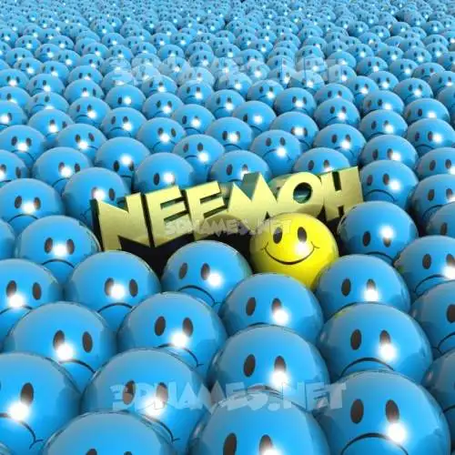 neemoh in Special Smileys style - 3D name wallpaper neemoh in Special Smileys style - 3D name wallpaper