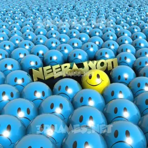 neerajyoti in Special Smileys style - 3D name wallpaper neerajyoti in Special Smileys style - 3D name wallpaper