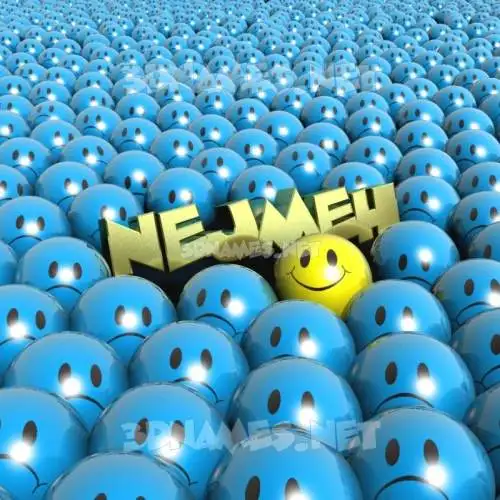 nejmeh in Special Smileys style - 3D name wallpaper