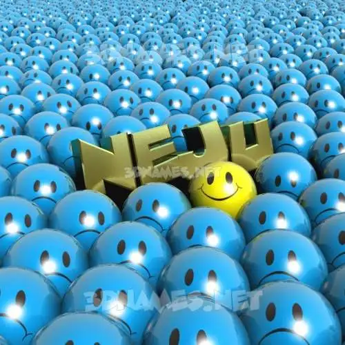 neju in Special Smileys style - 3D name wallpaper neju in Special Smileys style - 3D name wallpaper