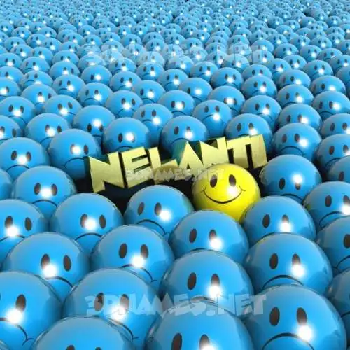 nelanti in Special Smileys style - 3D name wallpaper