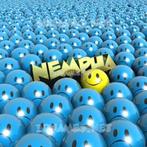 nempha in Special Smileys style - 3D name wallpaper nempha in Special Smileys style - 3D name wallpaper