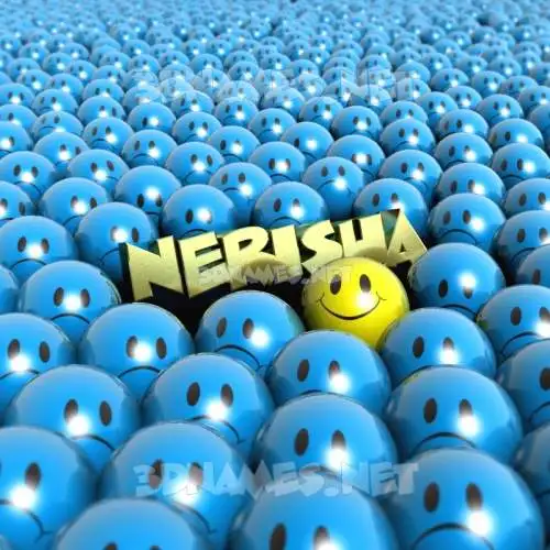 nerisha in Special Smileys style - 3D name wallpaper nerisha in Special Smileys style - 3D name wallpaper