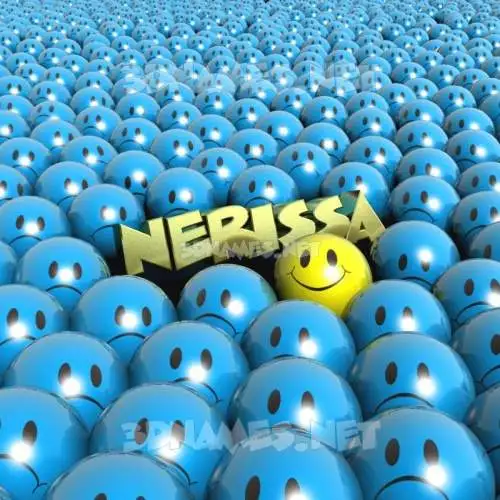 nerissa in Special Smileys style - 3D name wallpaper nerissa in Special Smileys style - 3D name wallpaper