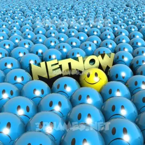 netnow in Special Smileys style - 3D name wallpaper netnow in Special Smileys style - 3D name wallpaper