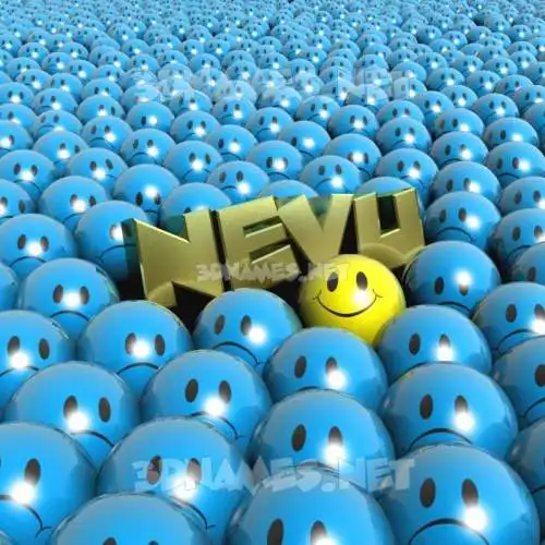 nevu in Special Smileys style - 3D name wallpaper nevu in Special Smileys style - 3D name wallpaper
