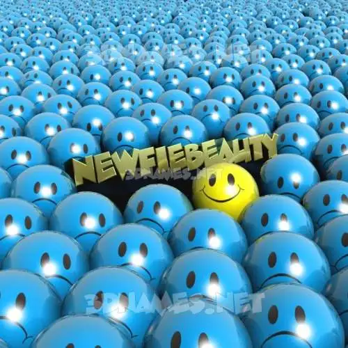 newfiebeauty in Special Smileys style - 3D name wallpaper