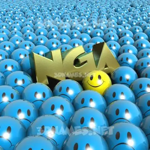 nga in Special Smileys style - 3D name wallpaper nga in Special Smileys style - 3D name wallpaper