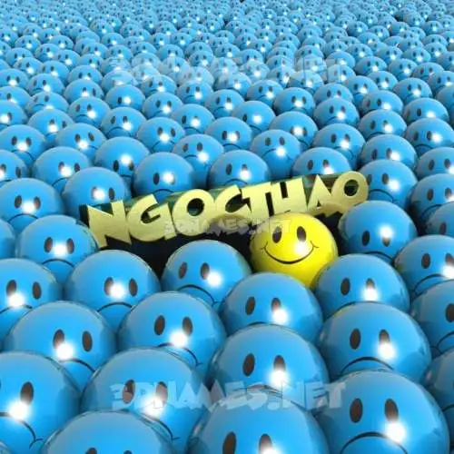 ngocthao in Special Smileys style - 3D name wallpaper