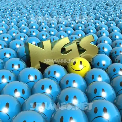 ngs in Special Smileys style - 3D name wallpaper ngs in Special Smileys style - 3D name wallpaper