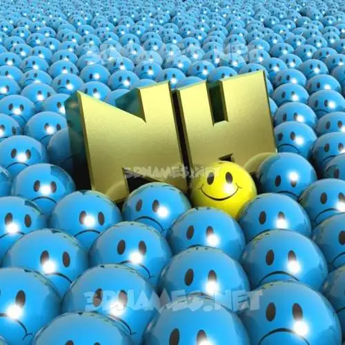 nh in Special Smileys style - 3D name wallpaper