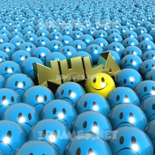 nhla in Special Smileys style - 3D name wallpaper nhla in Special Smileys style - 3D name wallpaper