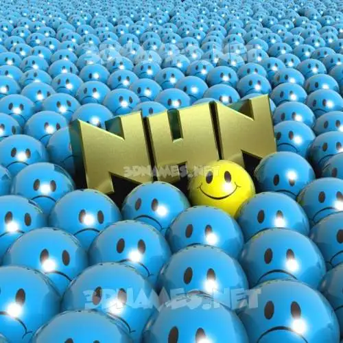 nhn in Special Smileys style - 3D name wallpaper nhn in Special Smileys style - 3D name wallpaper