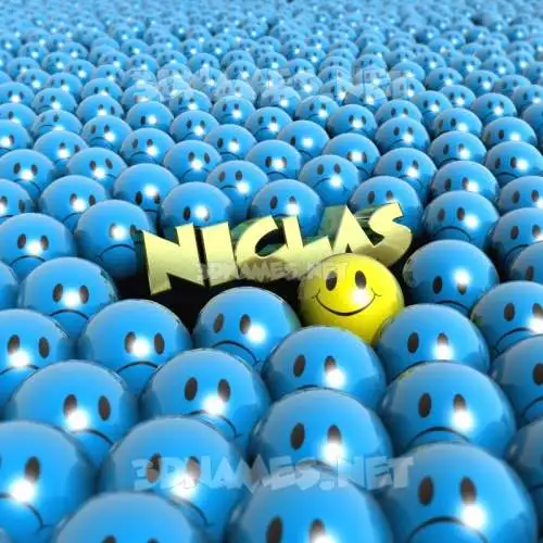 niclas in Special Smileys style - 3D name wallpaper niclas in Special Smileys style - 3D name wallpaper