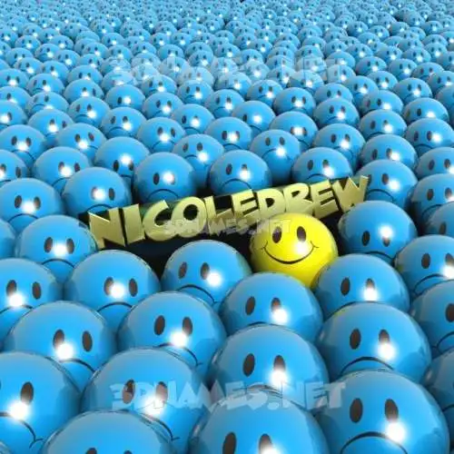 nicoledrew in Special Smileys style - 3D name wallpaper