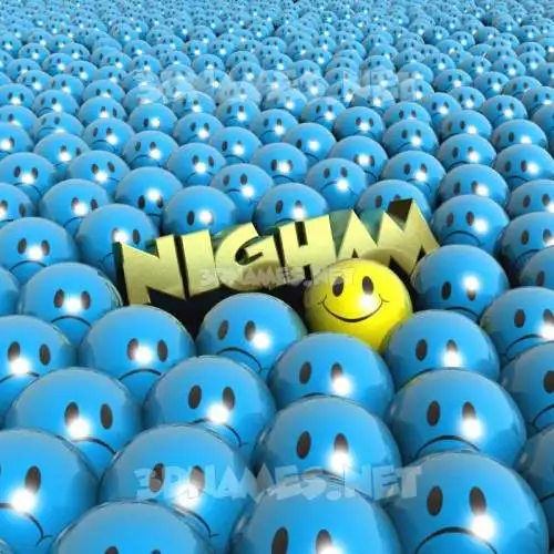 nigham in Special Smileys style - 3D name wallpaper nigham in Special Smileys style - 3D name wallpaper