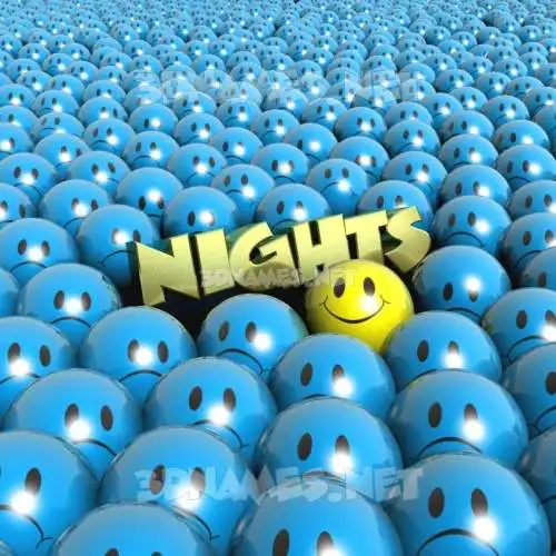 nights in Special Smileys style - 3D name wallpaper nights in Special Smileys style - 3D name wallpaper