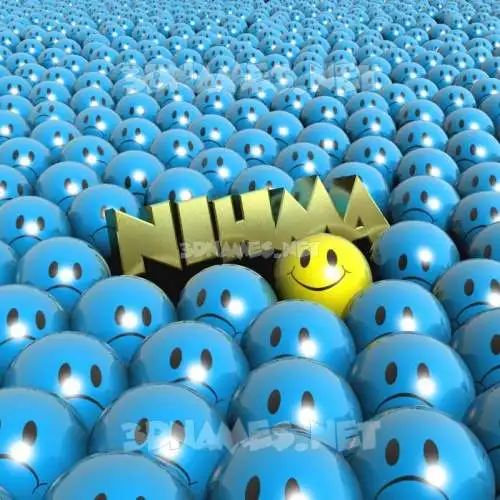 nihma in Special Smileys style - 3D name wallpaper nihma in Special Smileys style - 3D name wallpaper