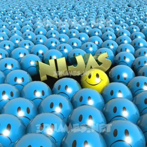 nijas in Special Smileys style - 3D name wallpaper nijas in Special Smileys style - 3D name wallpaper
