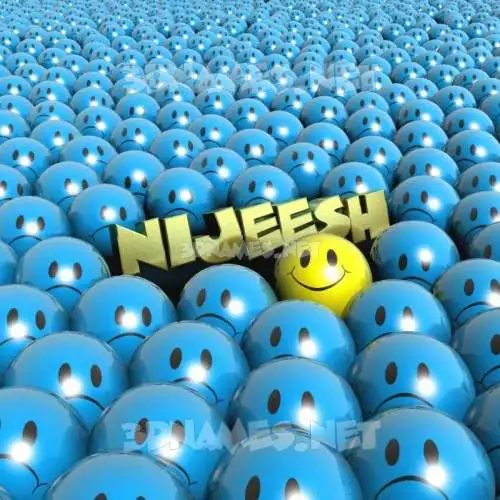 nijeesh in Special Smileys style - 3D name wallpaper nijeesh in Special Smileys style - 3D name wallpaper