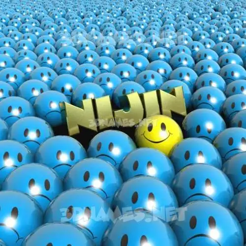 nijin in Special Smileys style - 3D name wallpaper nijin in Special Smileys style - 3D name wallpaper
