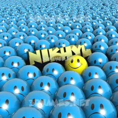 nikhyl in Special Smileys style - 3D name wallpaper nikhyl in Special Smileys style - 3D name wallpaper