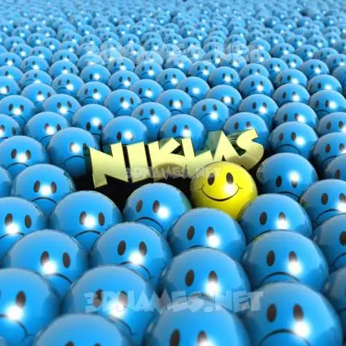 niklas in Special Smileys style - 3D name wallpaper niklas in Special Smileys style - 3D name wallpaper
