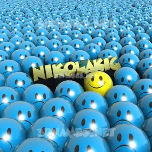 nikolakic in Special Smileys style - 3D name wallpaper nikolakic in Special Smileys style - 3D name wallpaper