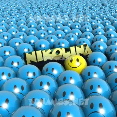 nikolina in Special Smileys style - 3D name wallpaper nikolina in Special Smileys style - 3D name wallpaper