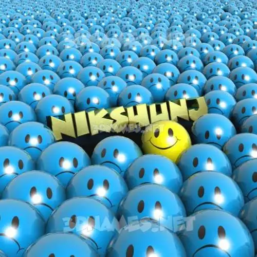 nikshunj in Special Smileys style - 3D name wallpaper nikshunj in Special Smileys style - 3D name wallpaper