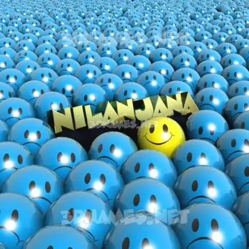nilanjana in Special Smileys style - 3D name wallpaper nilanjana in Special Smileys style - 3D name wallpaper