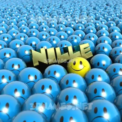 nille in Special Smileys style - 3D name wallpaper nille in Special Smileys style - 3D name wallpaper