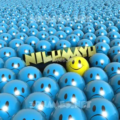 nilumayu in Special Smileys style - 3D name wallpaper