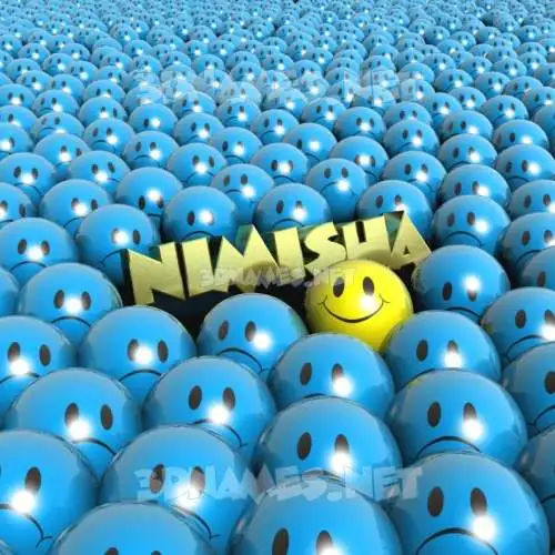 nimisha in Special Smileys style - 3D name wallpaper nimisha in Special Smileys style - 3D name wallpaper