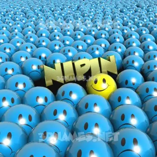 nipin in Special Smileys style - 3D name wallpaper nipin in Special Smileys style - 3D name wallpaper