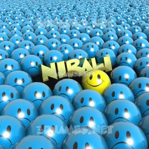 nirali in Special Smileys style - 3D name wallpaper