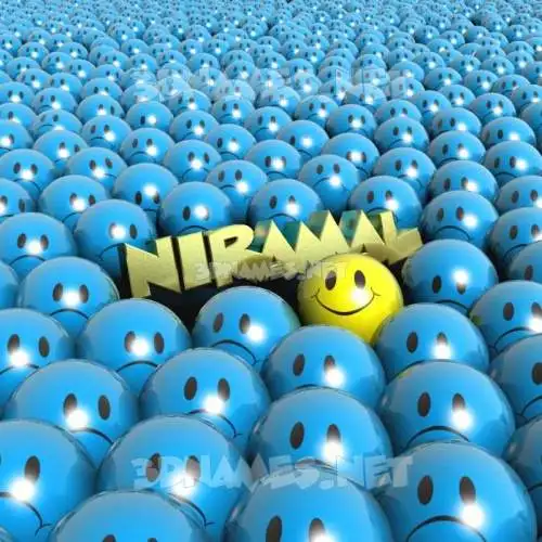 niramal in Special Smileys style - 3D name wallpaper