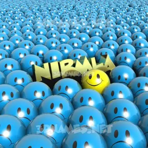 nirmla in Special Smileys style - 3D name wallpaper