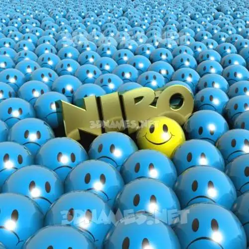niro in Special Smileys style - 3D name wallpaper niro in Special Smileys style - 3D name wallpaper