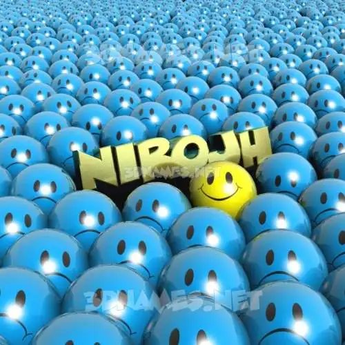 nirojh in Special Smileys style - 3D name wallpaper nirojh in Special Smileys style - 3D name wallpaper