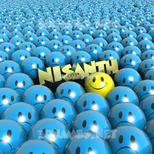 nisanth in Special Smileys style - 3D name wallpaper nisanth in Special Smileys style - 3D name wallpaper