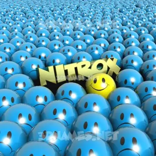 nitrox in Special Smileys style - 3D name wallpaper nitrox in Special Smileys style - 3D name wallpaper
