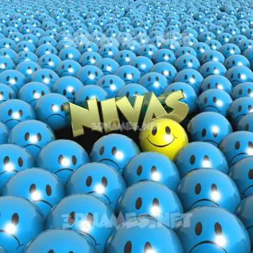 nivas in Special Smileys style - 3D name wallpaper nivas in Special Smileys style - 3D name wallpaper