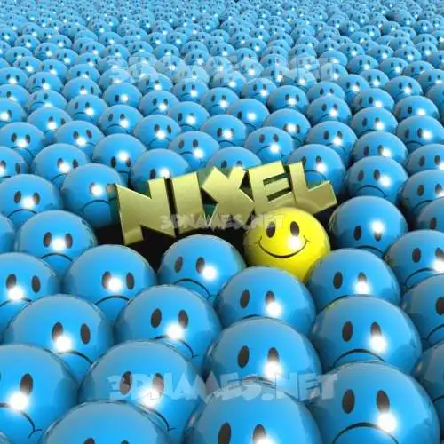 nixel in Special Smileys style - 3D name wallpaper nixel in Special Smileys style - 3D name wallpaper