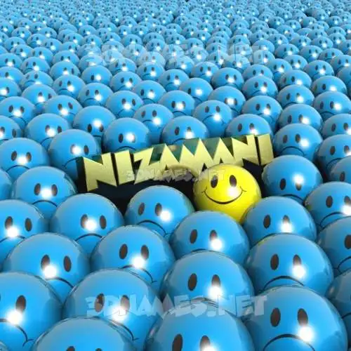 nizamani in Special Smileys style - 3D name wallpaper