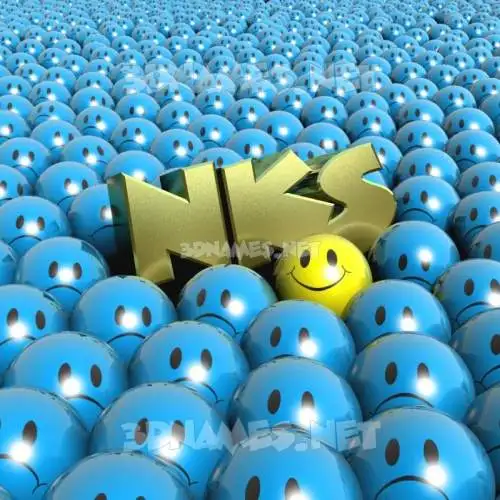 nks in Special Smileys style - 3D name wallpaper nks in Special Smileys style - 3D name wallpaper